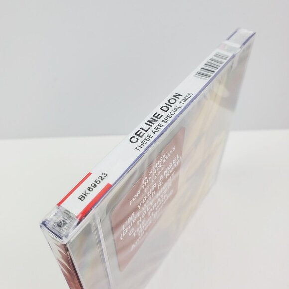 Celine Dion These Are Special Times CD Christmas w/ Andrea Bocelli 1998 Sealed - Picture 4 of 10